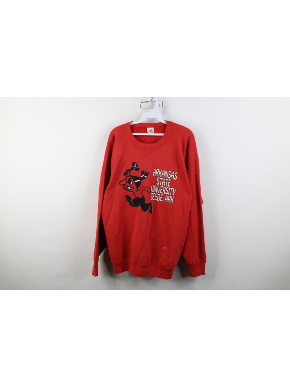 Vtg 90s Mens 2XL Distressed Arkansas State University Crewneck Sweatshirt USA